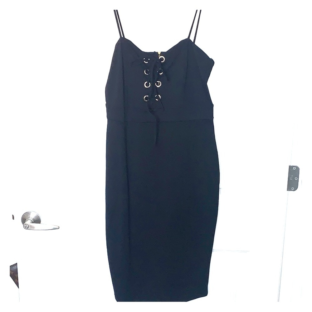 Black Midi Dress